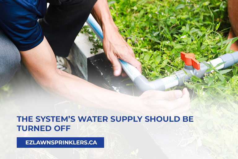 The-system’s-water-supply-should-be-turned-off