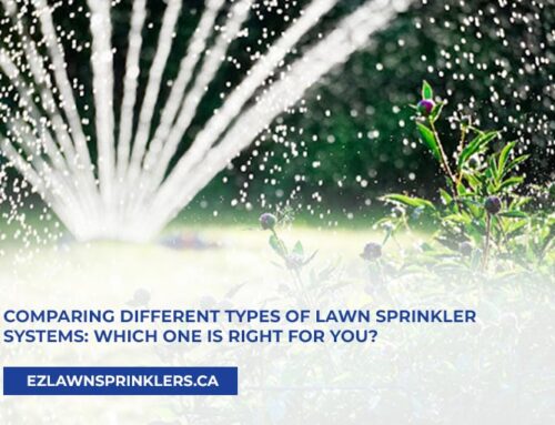 Comparing Different Types of Lawn Sprinkler Systems: Which One is Right for You?